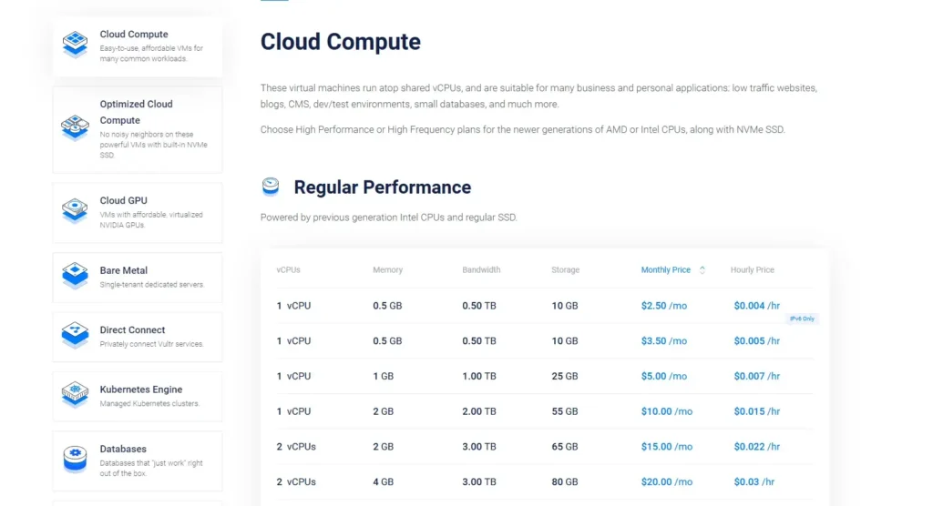 Buy Vultr Account